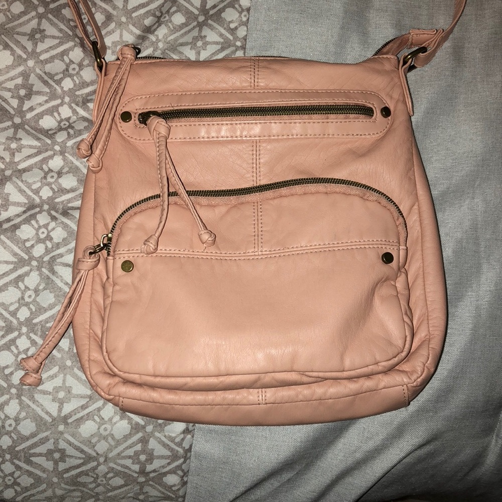 Peach/Coral Cross Body Purse